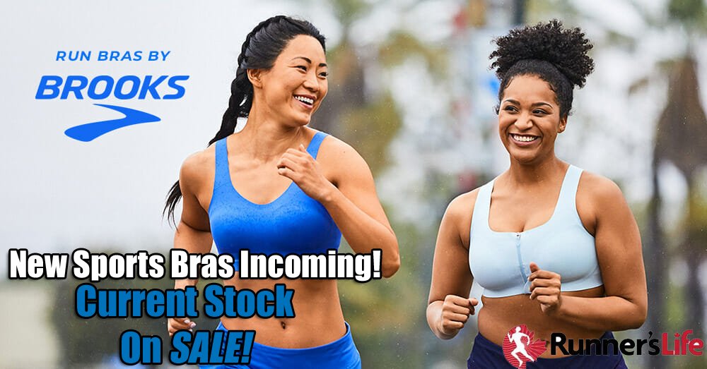 New shipment of Brooks Sports Bras arriving soon! Many styles and colors to chose from! Some existing stock is currently 25% OFF! Don't miss out! Shop at shop.runnerslife.ca/collections/cl…