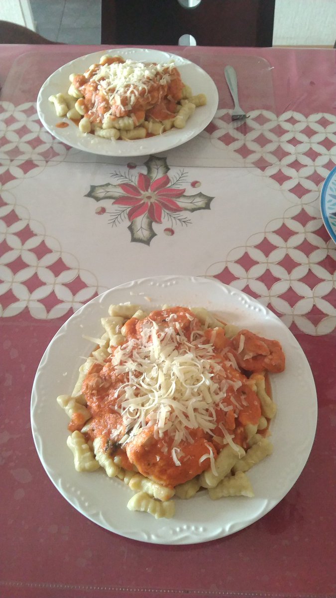 Gnocchi la tradición de los 29 de cada mes!!!