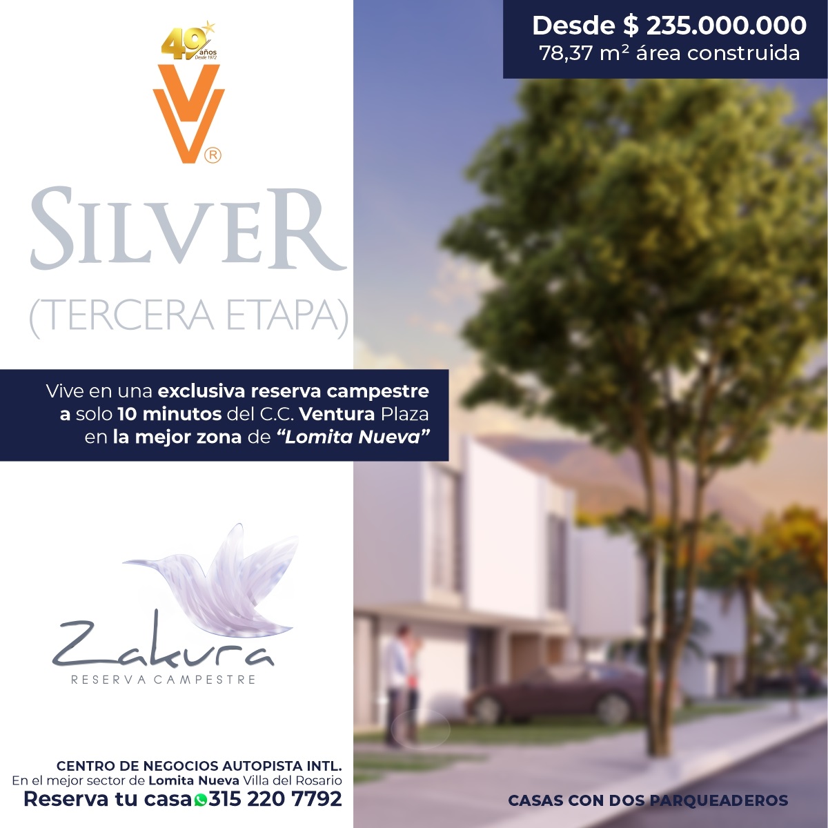 vyvventas's tweet photo. La casa de tus sueños espera por ti 😍🏠 conócela con el #RecorridoVirtual de Zakura Silver y vive la experiencia de este espectacular proyecto desde tu pantalla 📲
Escríbenos 📲 https://t.co/b5FpnFxY9O
#ViviendasyValores #VentasVyV #Silver #ClienteVyV #YoSoyVyV #Casa #Sueño https://t.co/f97qx7nCua