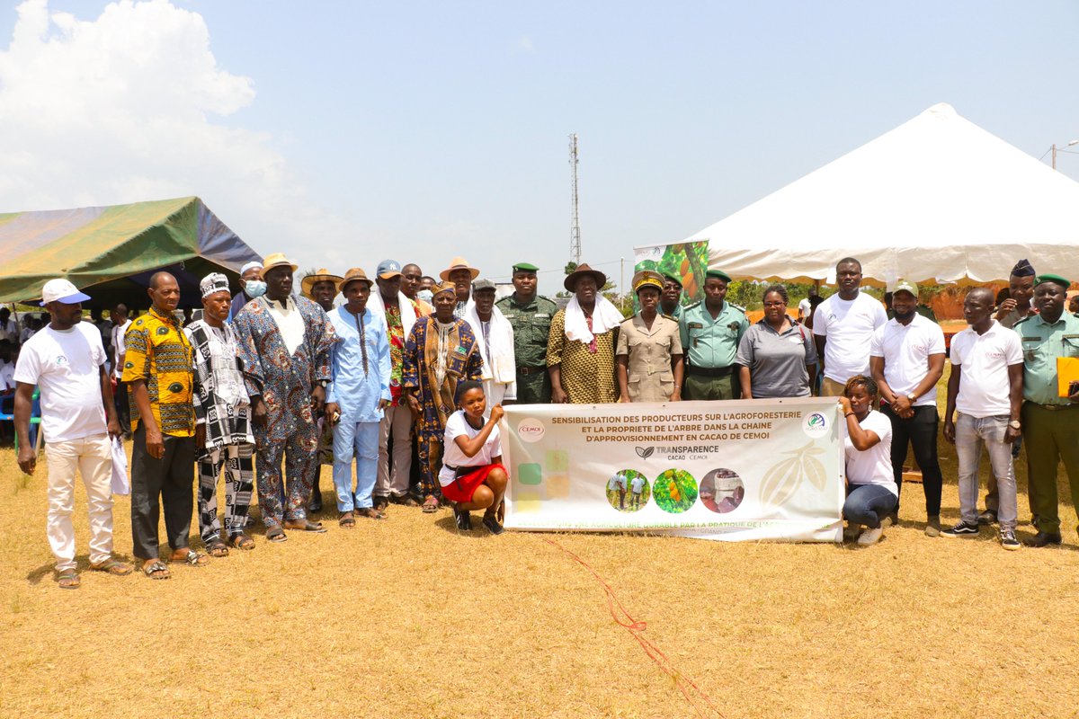agro_map's tweet photo. #sensibilisations #producteurs 
✅La promotion de l’#agroforesterie et des bonnes pratiques agricoles ;
✅ La vulgarisation de la nouvelle politique forestière notamment le nouveau code forestier et la propriété de l’arbre ; 
✅ La promotion de la #reforestation communautaire https://t.co/mAexwCNUND