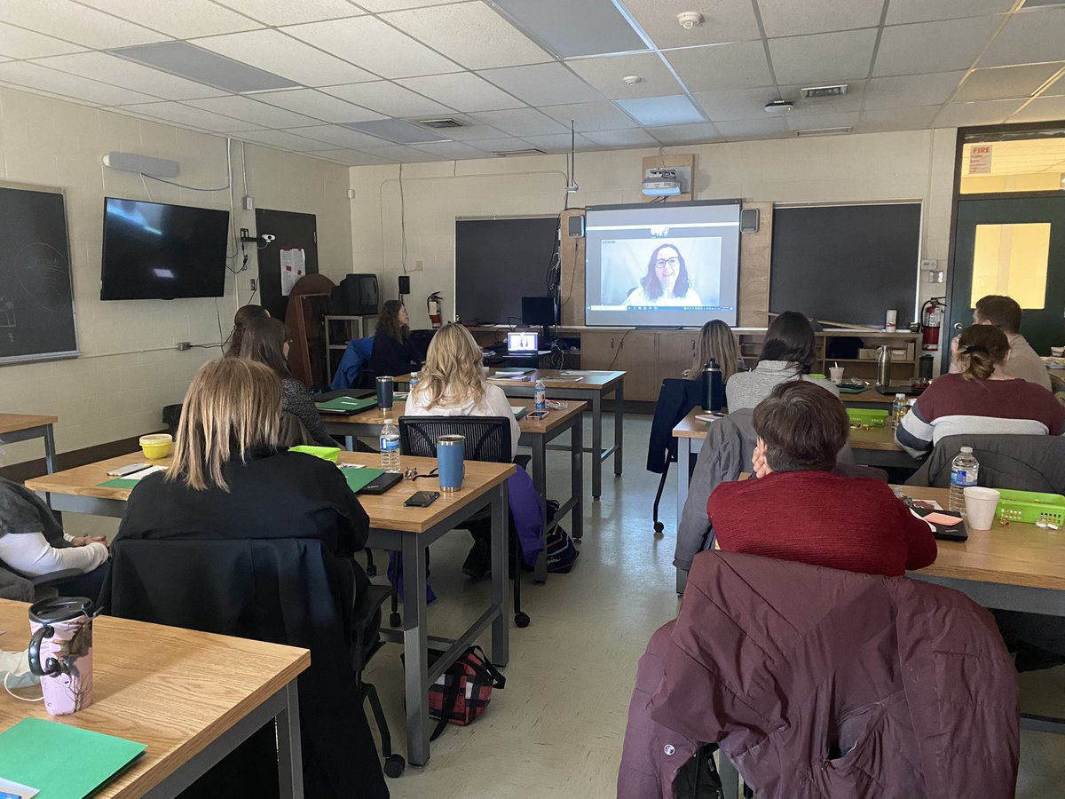 pelley_k's tweet photo. We are strong, kind, smart &amp; brave!!!
@RCDSB 
What a wonderful day collaborating &amp; connecting with ECEs in PERSON!!
#thefourframes 
#inspiredlearning
#kindergartenprogram https://t.co/V6yjoE3LdH
