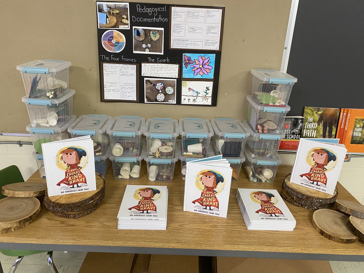 pelley_k's tweet photo. We are strong, kind, smart &amp; brave!!!
@RCDSB 
What a wonderful day collaborating &amp; connecting with ECEs in PERSON!!
#thefourframes 
#inspiredlearning
#kindergartenprogram https://t.co/V6yjoE3LdH