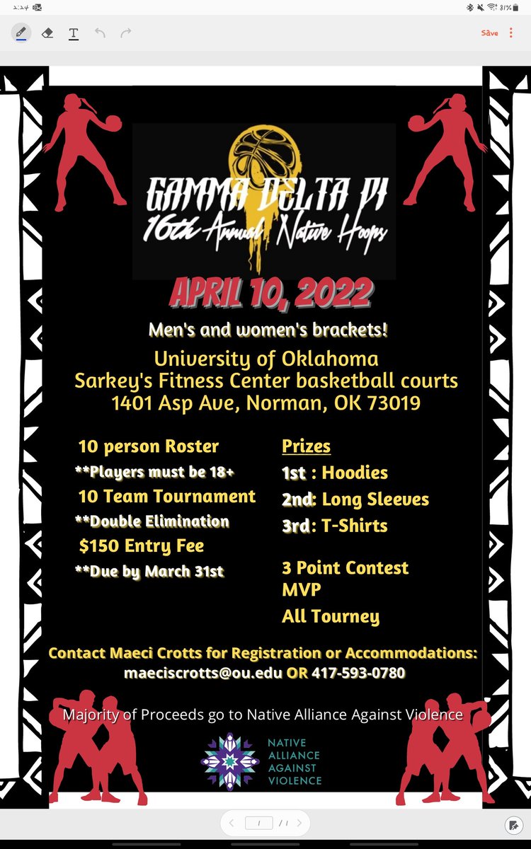 OU Gamma Delta Pi tweet media