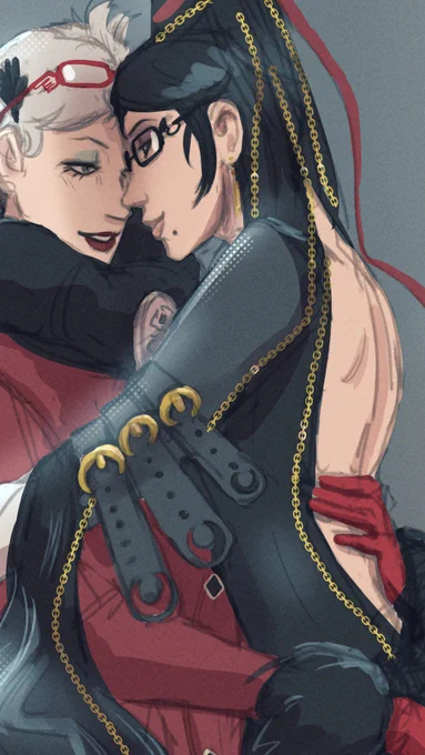 made some wallpapers of my recent art #Bayonetta 