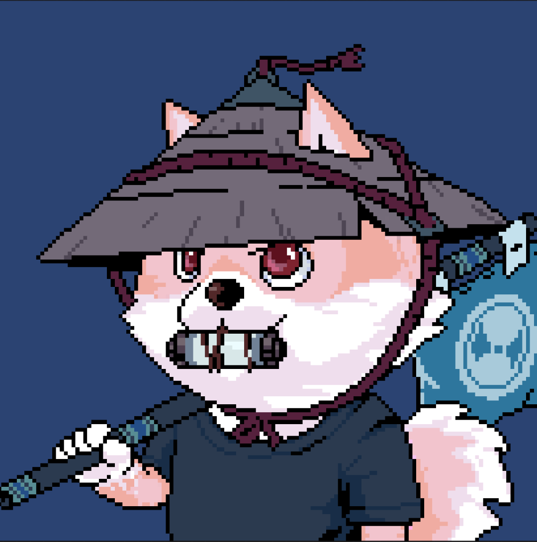 My derivative of my Azuki#7462 in Inu form!!
!woof

<a href="/AzukiOfficial/">Azuki</a> #AzukiArt 
<a href="/BatoruNFT/">Batoru NFT</a> #BatoruNFT