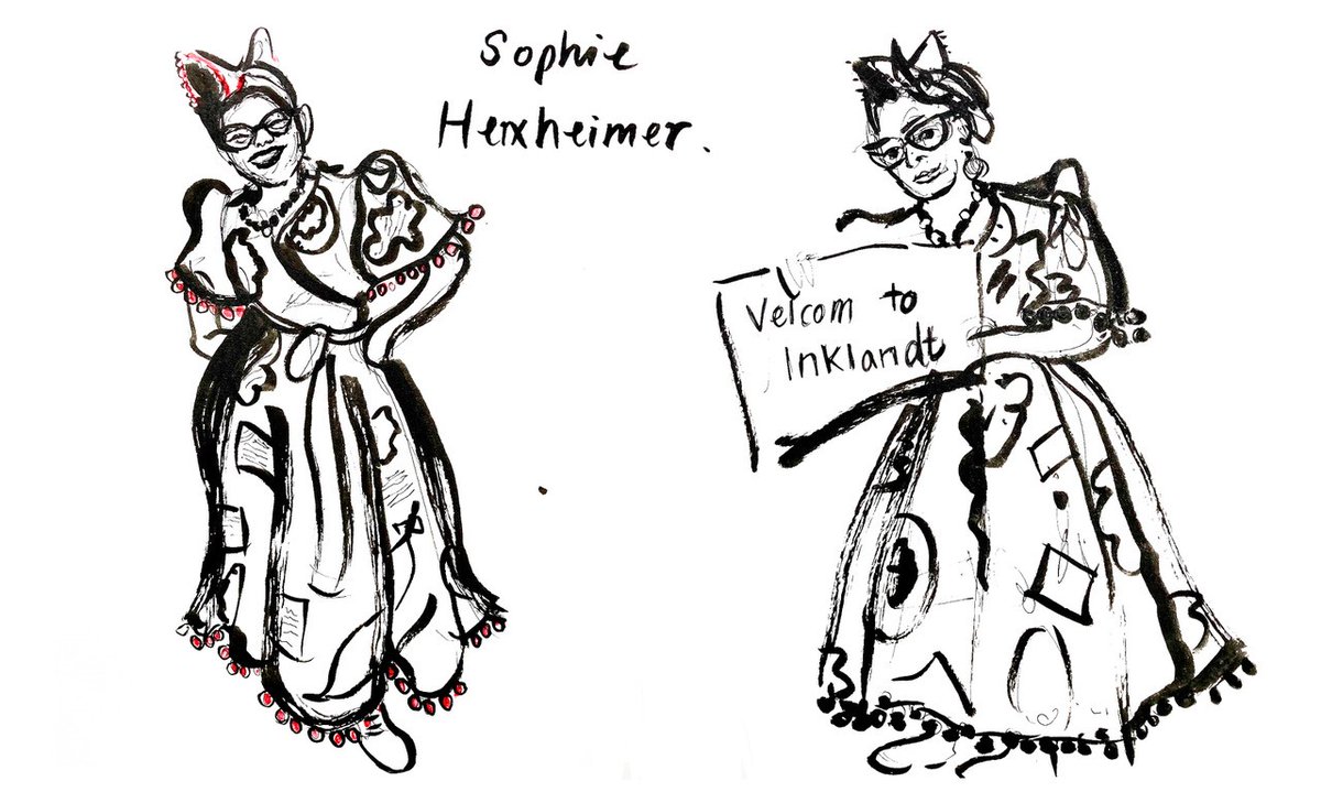 We're thrilled to share these sketches by our wonderful Artist in Residence at Sunday’s poetry gala, award winning political cartoonist and illustrator @hennybeaumont (7/7)
#StandWithUkraine