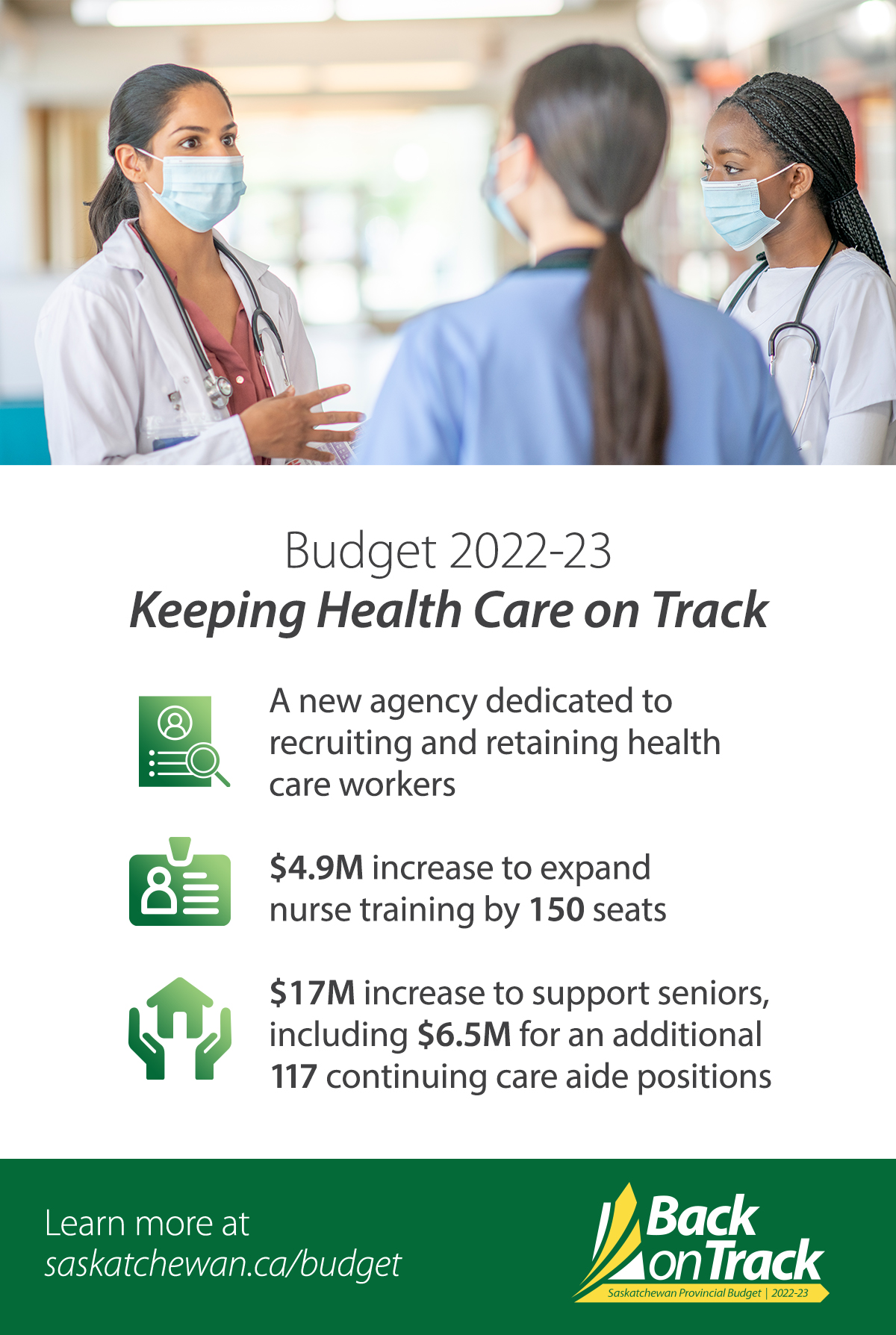 Government of Saskatchewan on Twitter "Budget 202223 is keeping