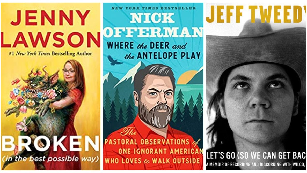 Illinois public libraries come together to bring big-name authors to homes statewide | https://t.co/IxsN7TnPQU

Jenny Lawson - Wed March 30 7-8 PM/Register at
https://t.co/OF9zAGLl34

Nick Offerman with Jeff Tweedy
Wed April 27, 7-8 PM/Register at https://t.co/HghUCifLaK https://t.co/wUqOZqY4Nz