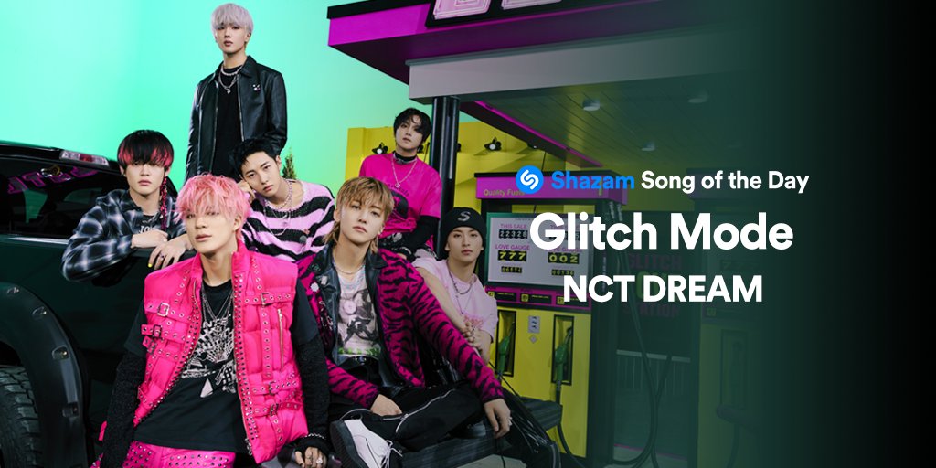 Shazam's tweet image. #GlitchMode by @NCTsmtown_DREAM is our Song of the Day!!

Listen now on @AppleMusic: apple.co/glitchmode 🎉

#NCTDREAM #GlitchMode
#NCTDREAM_GlitchMode 
#ShazamGlitchMode