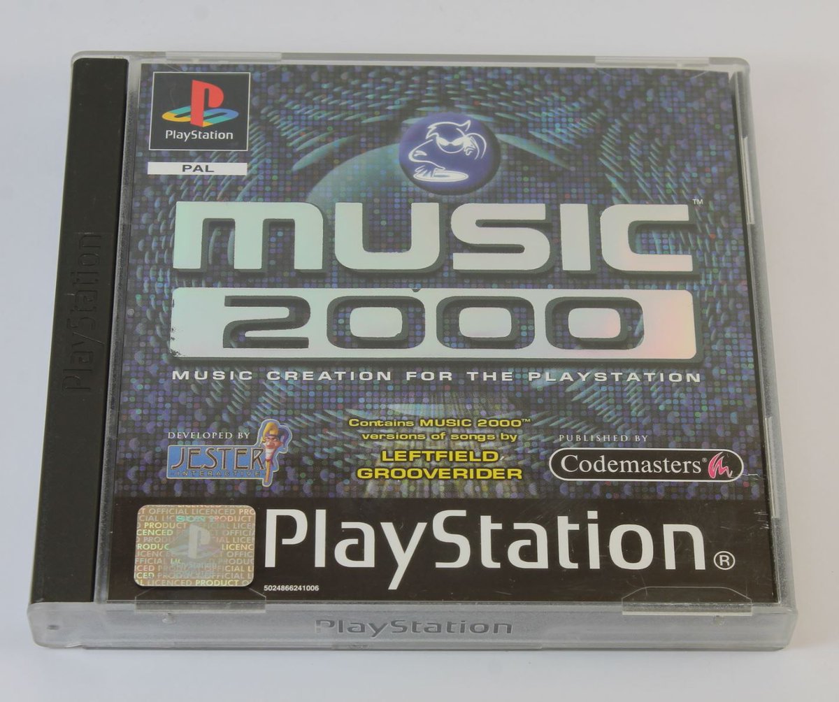 chilloutgames's tweet photo. Collectible Condition - #Playstation: #Music2000 (7 photos) https://t.co/tubNzgF62t https://t.co/cF51nmWjMI