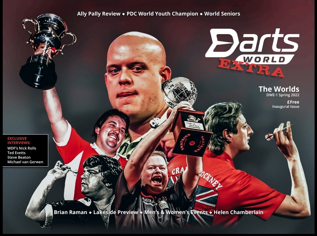 Darts_World's tweet photo. 🎯🗞️|  Darts World Extra: The Worlds

🔜 Spring 2022

@DartsWDF Lakeside:
Guide &amp; Preview
Mens field &amp; features
Women's field &amp; features

@OfficialPDC
Feature Review

WORLD YOUTH
@SuperTed180 Interview

@SeniorsDarts 
Review &amp; Features

#TheOfficialVoiceOfDarts
👀 Keep 'em 👀 https://t.co/WYKFMBCzFx