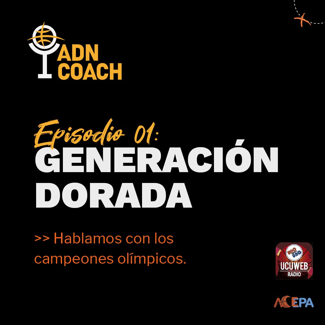 🎙️Mañana comienza ADN Coach. 

Y empezamos ¡con todo! 🤩
Este miércoles, Javier Luchansky entrevista a los entrenadores de la Generación Dorada durante los Juegos Olímpicos 2004: Ruben Magnano, Fernando Duró y Enrique Tolcachier.