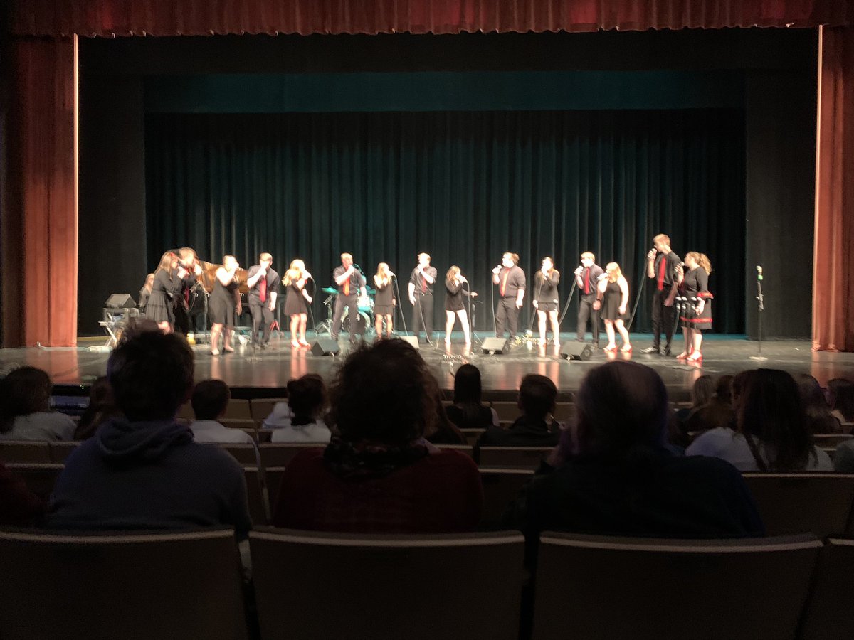 bjfriest's tweet photo. 2A STATE CHAMPIONS: 
      RSHS Jazz Choir!!!

Impressive performance by these kids!  They gave me goose bumps for over 10 minutes listening to their set. Some serious talent in that group. 🙌🏼 🥇 https://t.co/c4BIOzs5uj