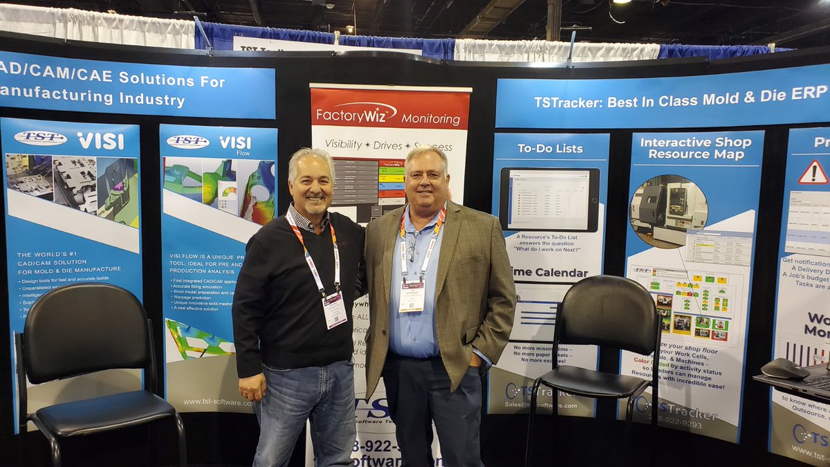 TST_Software's tweet image. Busy first day at the PT Expo, make sure to stop by our booth over the next few days.  We want to hear what you have going on!