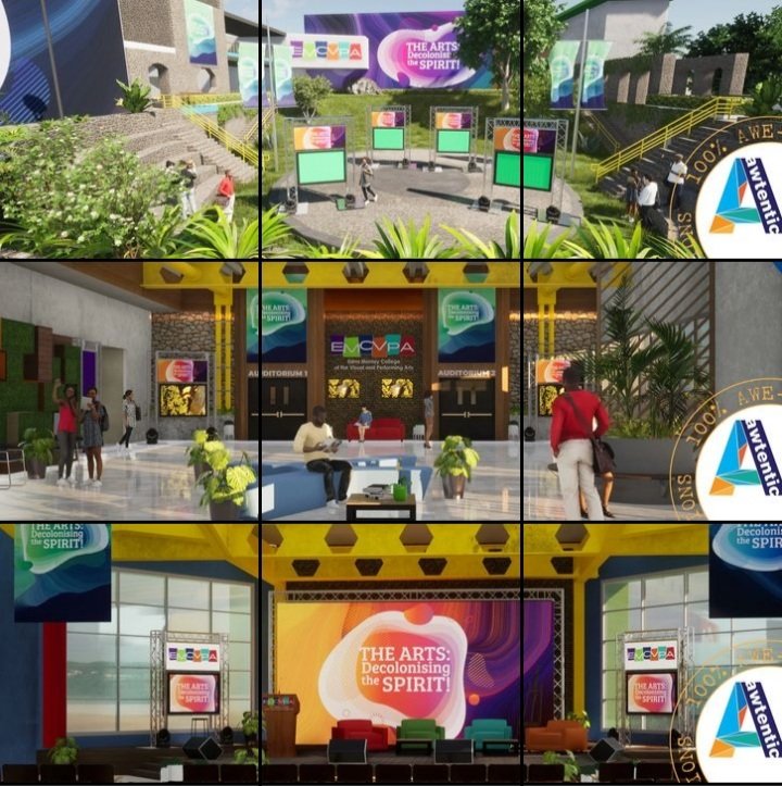 AwtenticJ's tweet photo. #virtualenvironment #virtual #virtualevents #ednamanleycollege #sketchup3d #twinmotion #graphicdesign #jamaica🇯🇲 #awtenticja #architecturalvisualization #render #events #3d #desgin #emcvpa #kingstonjamaica #2022 #kadirmartin @MAdone01 https://t.co/qlIblxBk5G