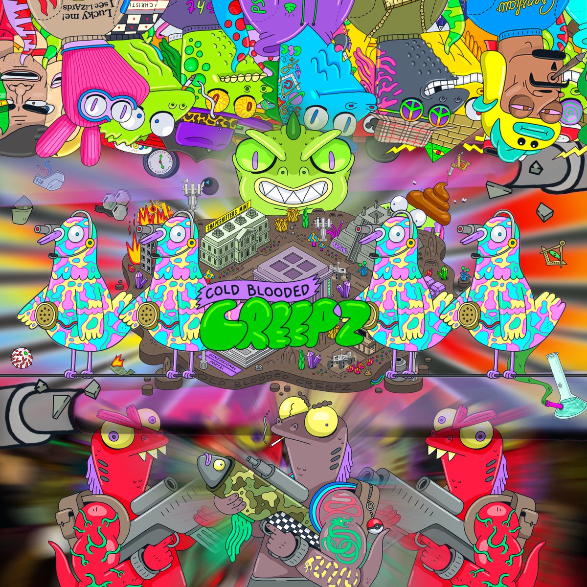 flyh1ghway's tweet photo. Hey @CBCreepz fam. Let's show everyone how #creepzfollowcreepz going! 
Help me blow it up!! 🕯🕯🕯
 
Show your whole crew in comments and remember not to sleep on Creepz.. 
🦎🩸🕯 

Like for Molecule A / RT for Molecule D lmao 😂 
#DontSleepOnCreepz  #CreepzStrongerTogether https://t.co/0qkWyd0OUy