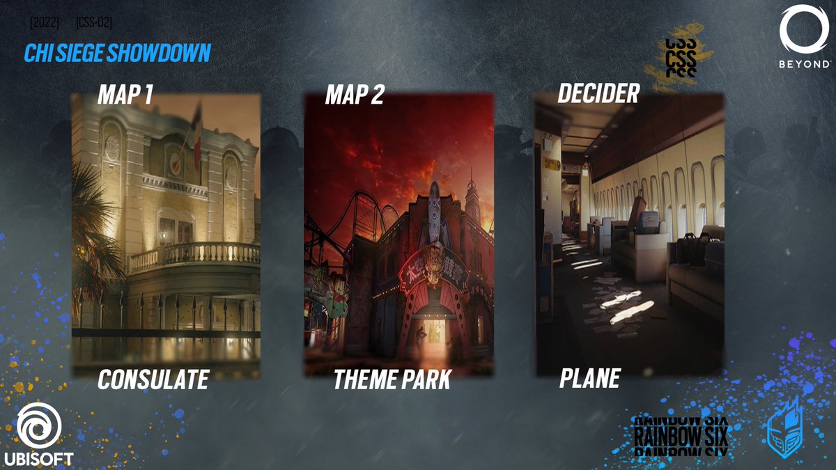 ChiSiege's tweet photo. The Chi Siege Showdown Grand Finals will take place on the following maps https://t.co/NpZoUOKIhC