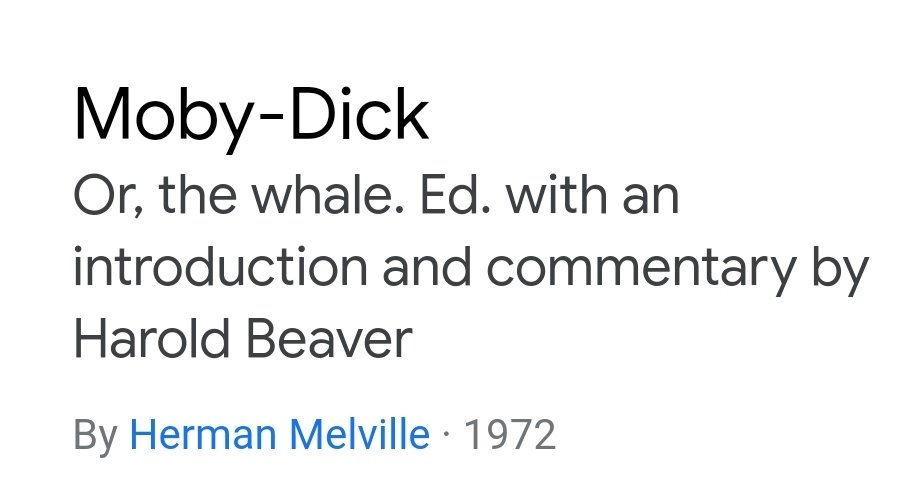 TorturedProse's tweet photo. Looking for a good version of Moby Dick? 

I heartily recommend the Harold Beaver edition. 

#booktwt #MobyDick #HaroldBeaver 🐳📖 https://t.co/AQtjjtjli9