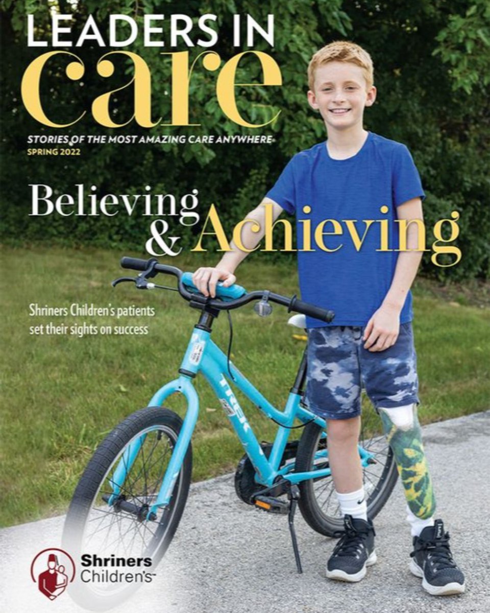 The new issue of Leaders in Care is online! Read stories about the most amazing care, anywhere, all around the Shriners Children’s healthcare system at Myleadersincare.com!