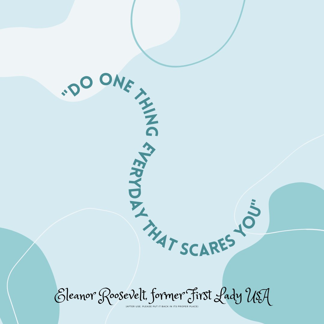 MrsMagyar's tweet photo. What did you do today that scared you or is out of character? How did it make you feel? https://t.co/zsThxIMXFn