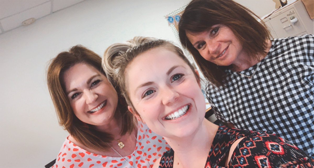 joblingsjrs's tweet photo. Collaborated on a read aloud today with my favorite ladies today! Can’t wait to implement my lesson!! #AllenMarchMadness @MrMcDaniel13 @dsx66 @juliewricketts https://t.co/8fLc4CLxma