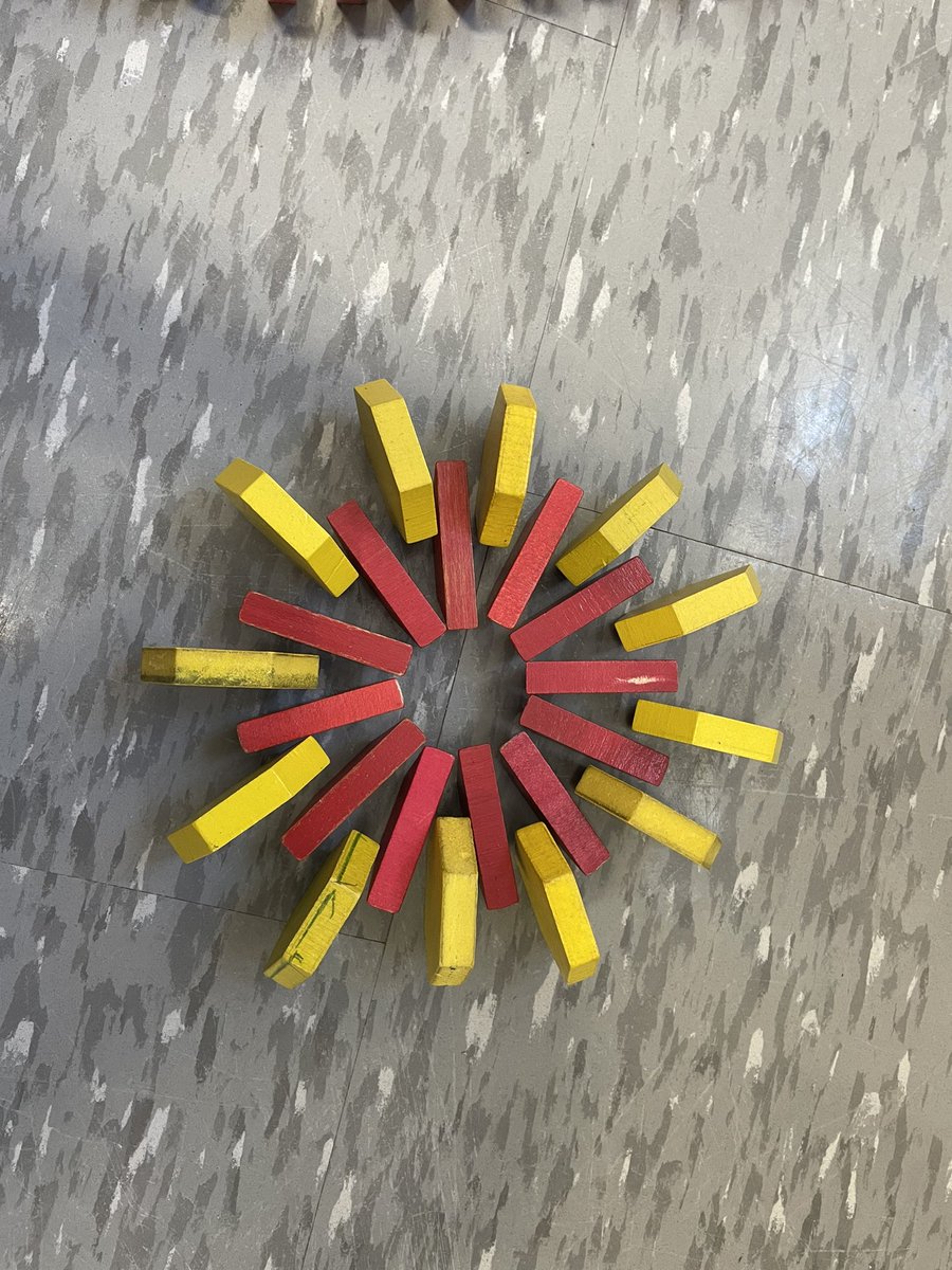 A true pleasure to be back at ERC <a href="/BluewaterDSB/">Bluewater DSB</a> today!  My group of grade 2’s were so incredibly kind to each other and made sure I stayed on track!!!  Introduced repeating patterns and spent some time with the pattern blocks. Gotta ❤️ hands-on math manipulatives…good for all!