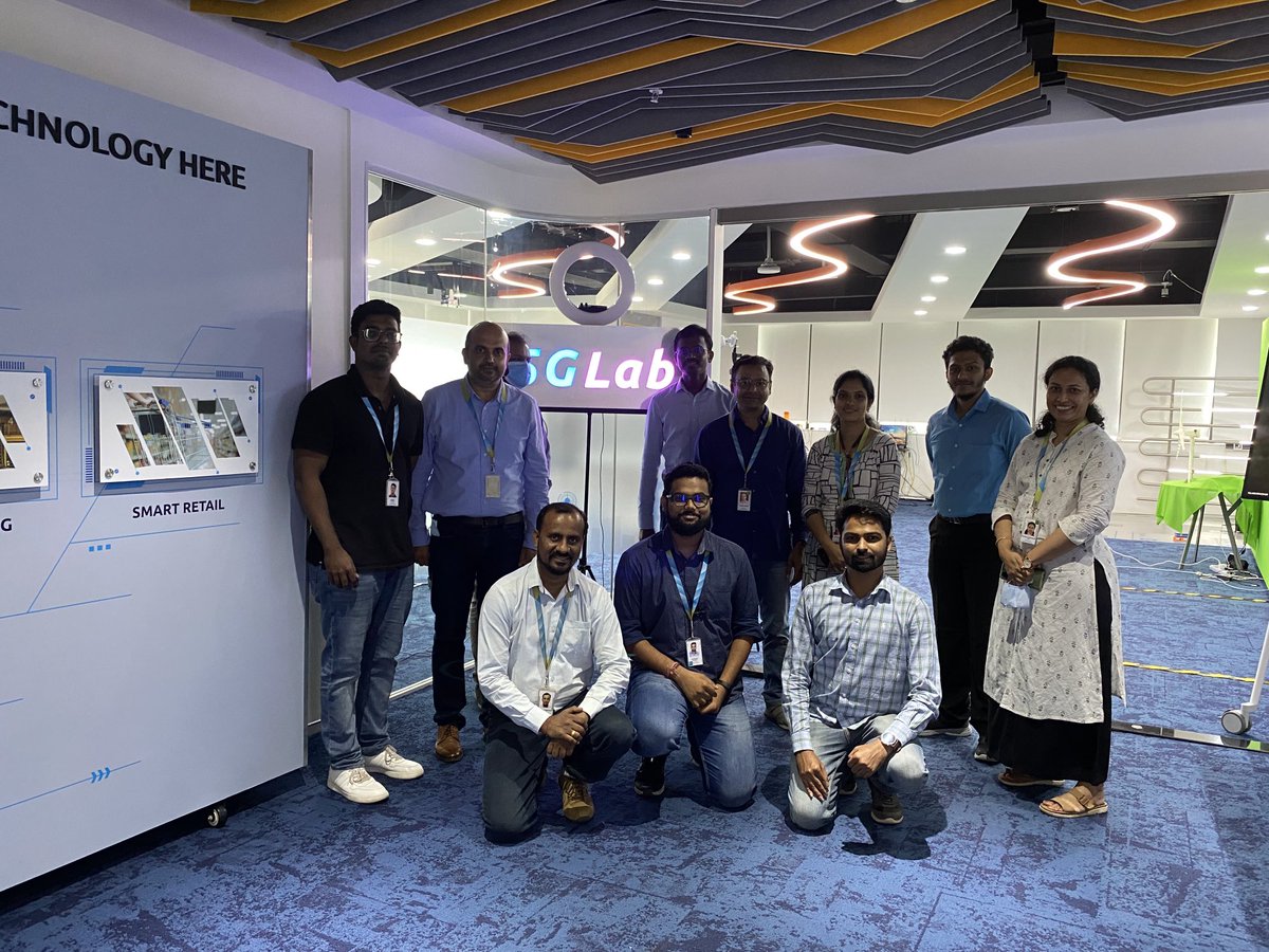 sudhirpai2's tweet photo. With our passionate teams exploring #intelligent industry &amp; #5G use cases for #financialservices ⁦@CapgeminiAIE⁩ ⁦@Bose_Anrb⁩ ⁦@amitkchoudhary⁩ https://t.co/n6B1UbBVnP