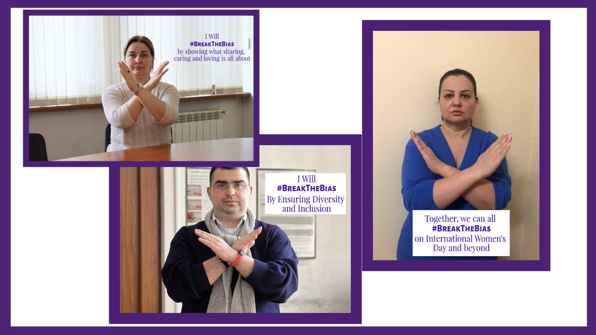 IFES1987's tweet image. IFES’ Georgia team delivers their resolutions to #BreakTheBias for #IWD2020, #WomensHistoryMonth, and the entire year ahead.