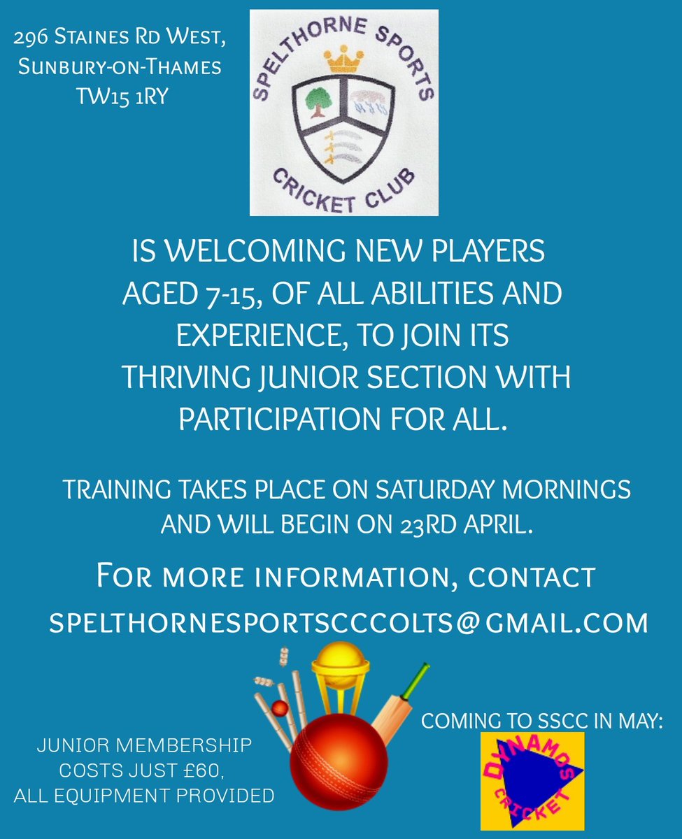 Spelthorne Sports CC Juniors tweet media