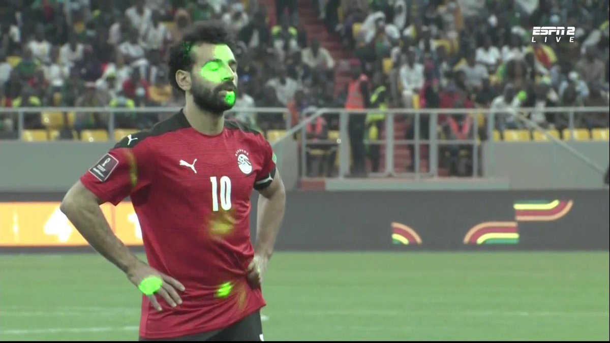 ActionNetworkHQ's tweet image. Imagine taking a penalty kick with all these lasers...