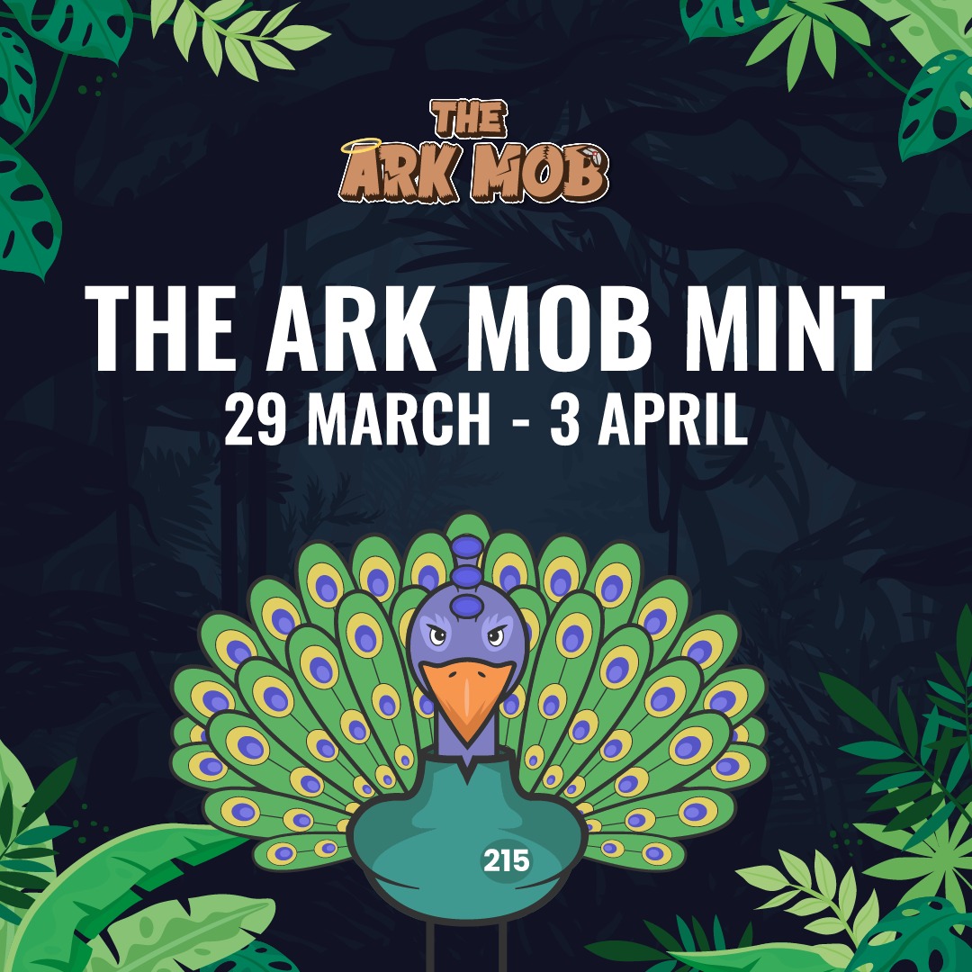 TheArkMob's tweet photo. the Mint is officially open !⛵️

Mint will be available to all whitelisted members from our official website📰

With the aim of doing things that can have significant effects in the real world 🫂

#NFTsales #SneakPeek #digitalart https://t.co/v50p1n4CK7