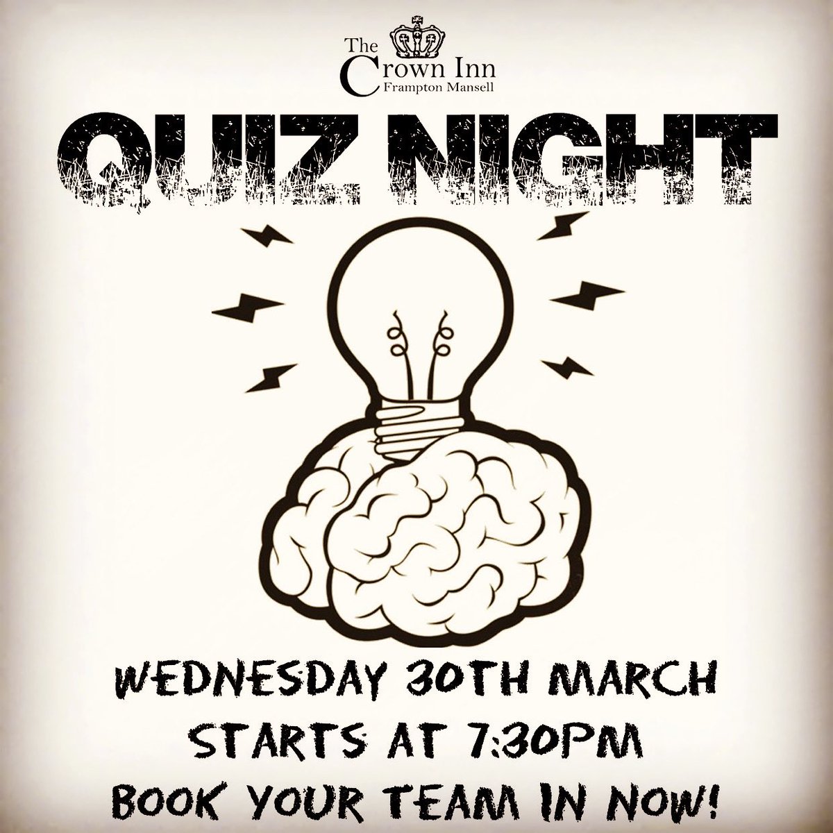 ‼️TOMORROW NIGHT‼️
STILL SPACE AVAILABLE 
CALL 01285 760601

#backonceagain #quiz #quiznight #playyourcardsright #wincashprizes #mealfor4 #wine #localbeer #greatnightout