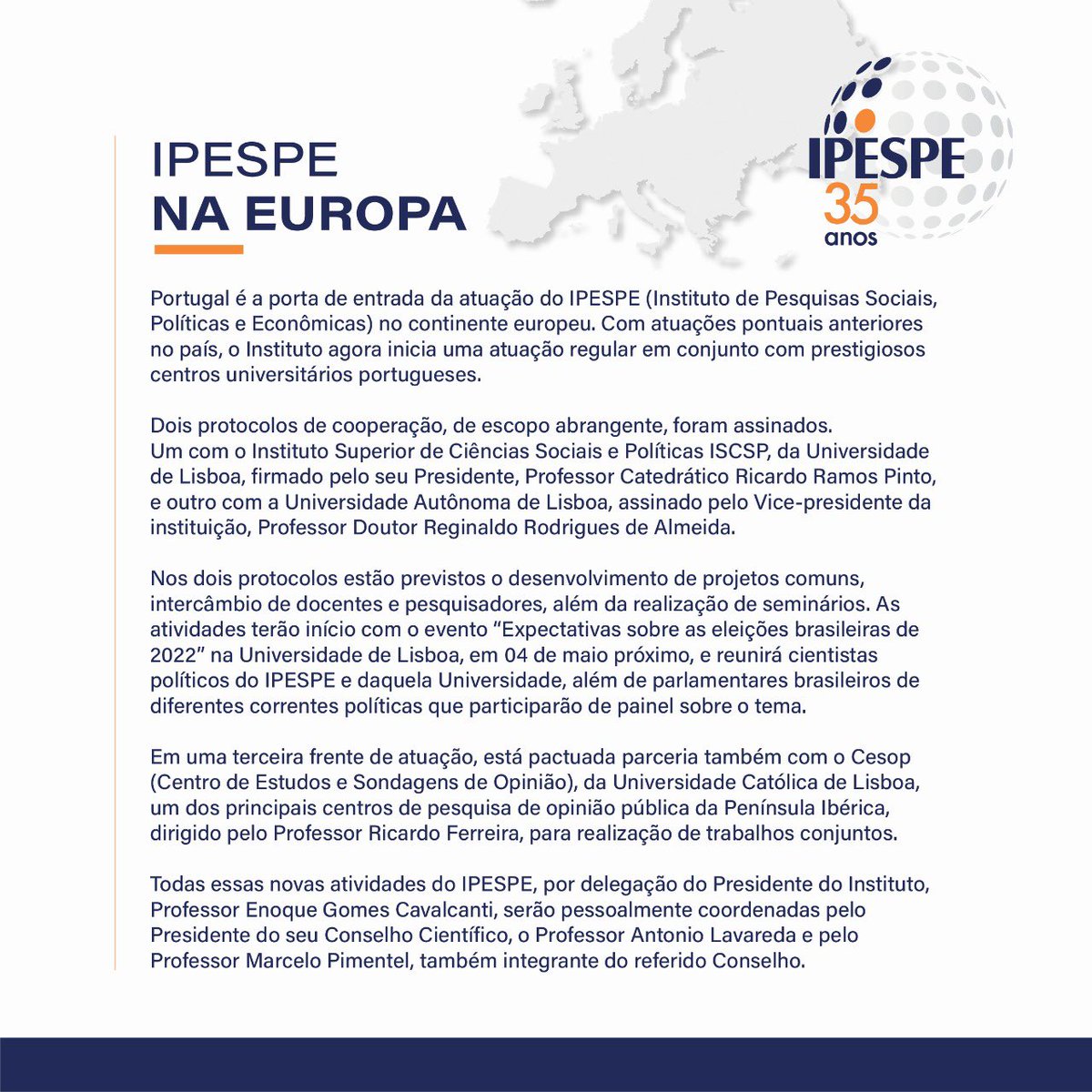 IPESPE- 38 anos tweet media