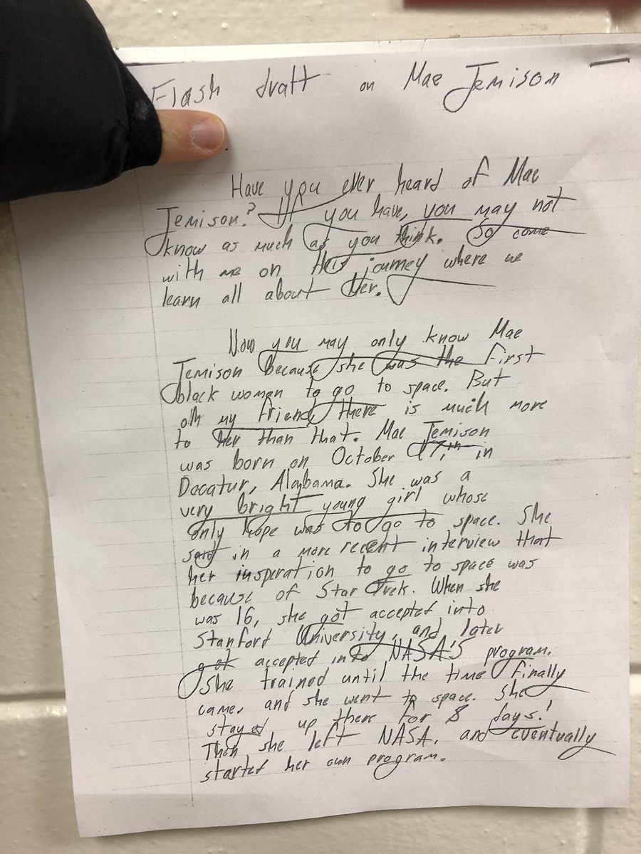 wheeler5th's tweet photo. 5th graders worked hard to research a Black Hero of their choice and went above and beyond to transform their writing. Can you write like a 5th grader? #5thgradewriting #blackhistory #BlackHistoryMonth https://t.co/7Kj7SBDDJf