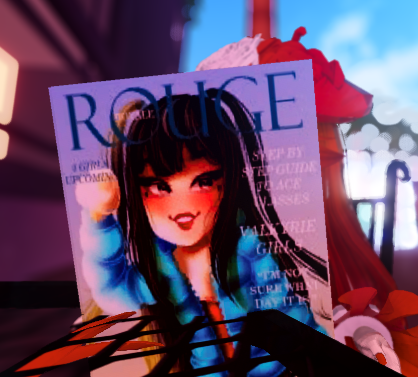 Tw1lightShAdow's tweet photo. Reading the latest magazines and enjoying the nice spring breeze in royale high! #royalehighphotoshoot #royalehighoutfits #royalehigh https://t.co/gcLM4mWSE9