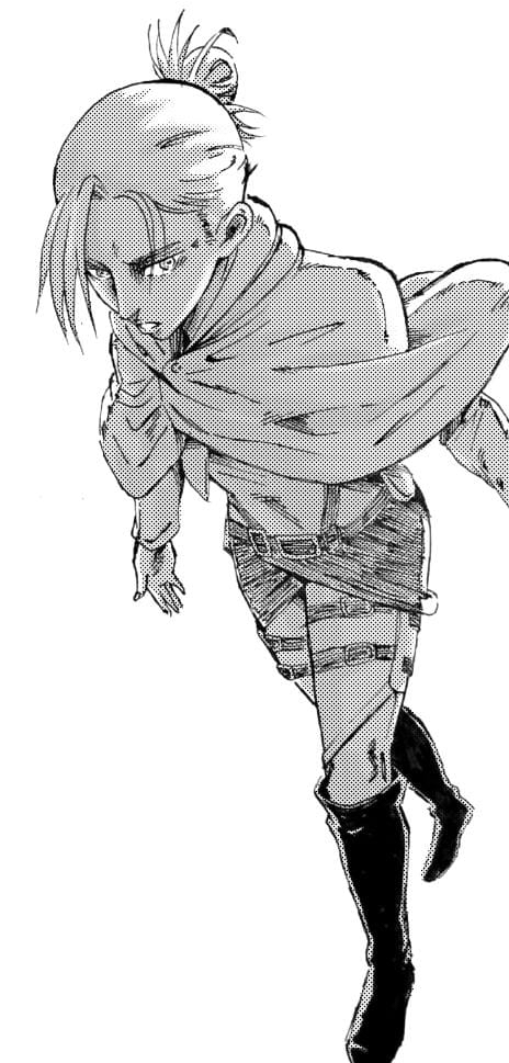 RikaiStudio's tweet photo. Quick sneak peak of the best crystalized girl!💠

#aot #AttackOnTitan #aotfanepilogue https://t.co/zncPG69n9M