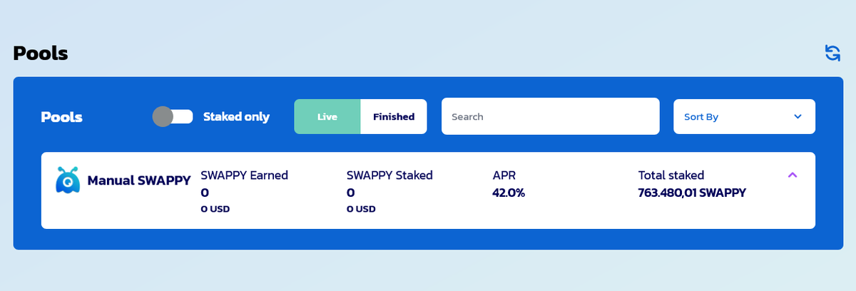 😱 You're missing out on 42% APR if you’re not staking your $SWAPPY!

💪 75% of the Total Supply is currently staked

🚀 $SWAPPY price is +80% since the launch

😍 What are you waiting for?

👉 mtvswap.finance/pools

<a href="/MultiVAC_Global/">MultiVAC</a> @MultiVacArmy #DeFi $MTV