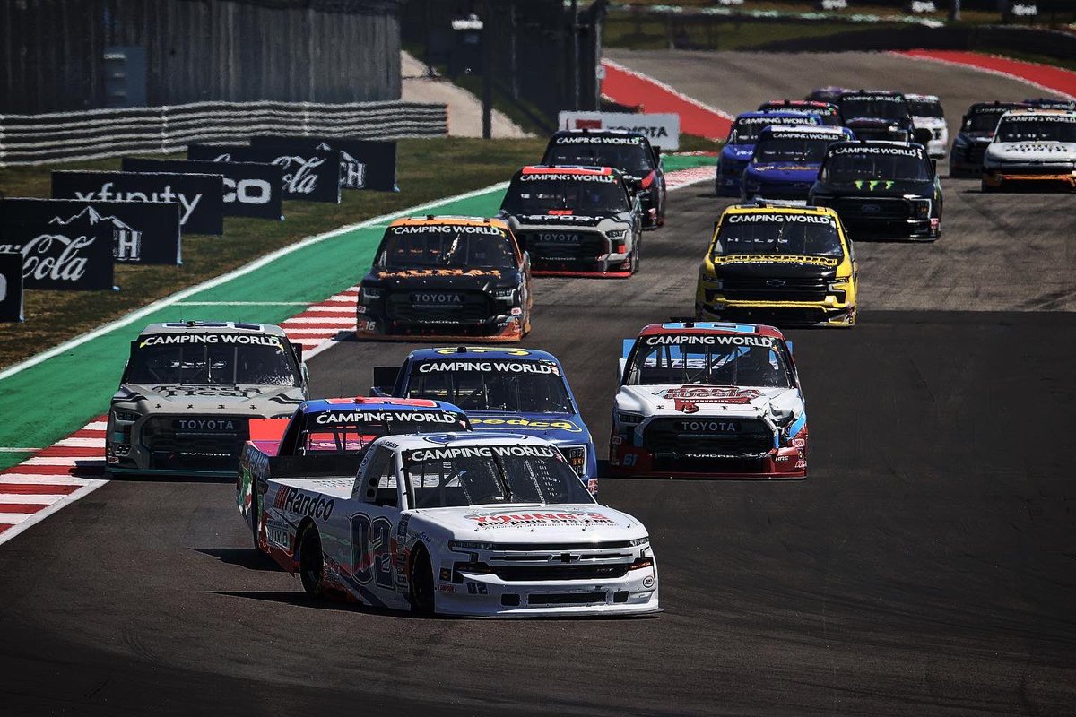 KazGrala's tweet photo. A couple of up-and-down races this weekend at COTA, but really proud of the effort both teams showed. I think I passed every car in the state of Texas twice. It was a blast and we took home two very respectable finishes considering the chaos that ensued. https://t.co/vJNtxROlT3