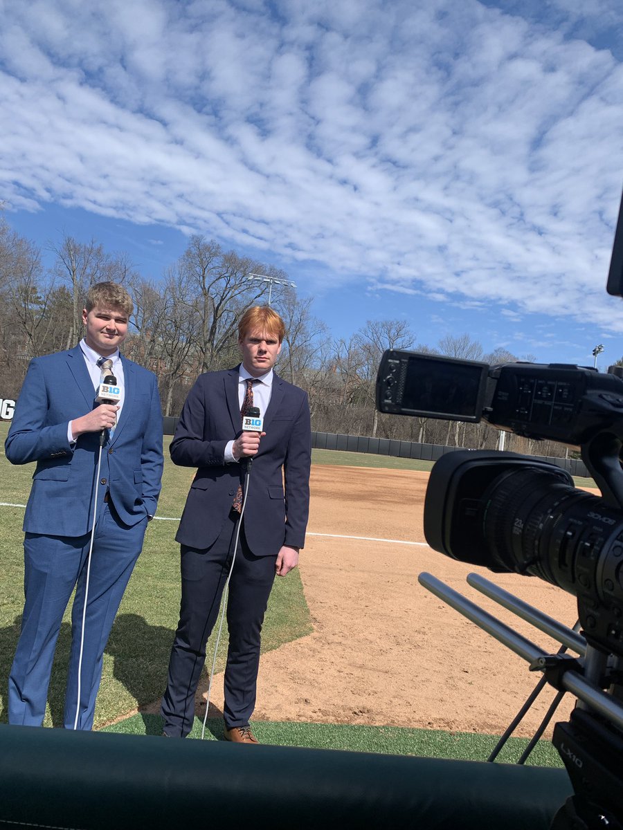 We’re live from Secchia Stadium! Tune in on Big Ten Plus as <a href="/MSU_Softball/">Michigan State Softball</a> takes on Detroit Mercy. <a href="/ehunter713/">Ethan Hunter</a>, <a href="/garrett2hearl/">Garrett Hearl</a> and <a href="/briangoldsmitha/">Brian Goldsmith</a> on the call for the doubleheader.