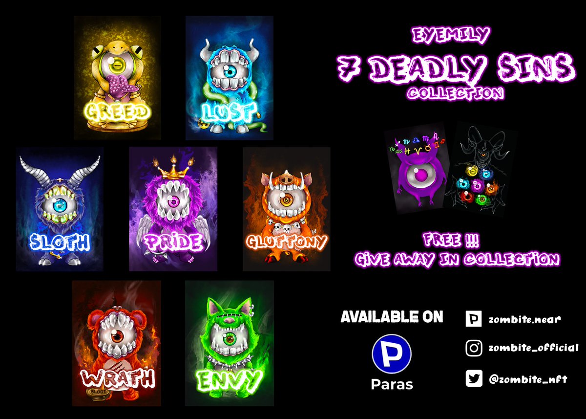 New Collection !!!

ฝากติดตามกันด้วยนะจ๊ะ

Available On Paras Now!!!

paras.id/zombite.near/c…

<a href="/ParasHQ/">Paras</a>