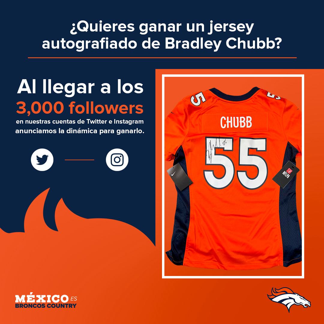 🚨¡Les tenemos una noticia!🚨 <a href="/astronaut/">Bradley Chubb</a> nos dejó un regalo 🎁 para ti. RT si te lo quieres ganar 🤩