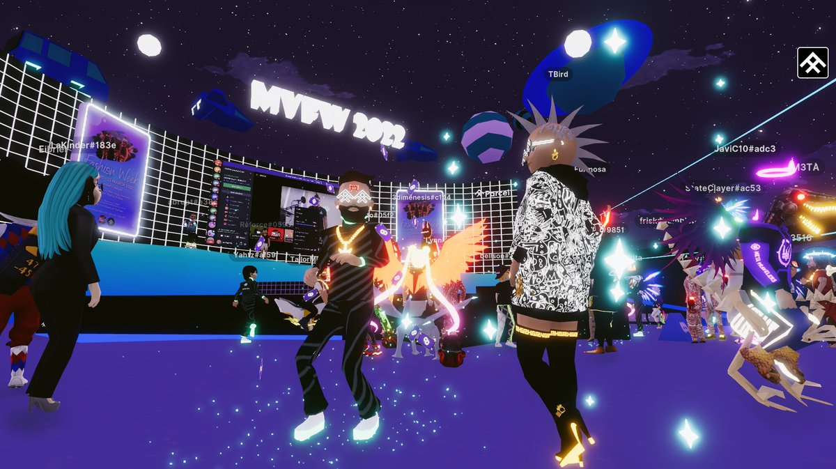 KAZUTOkickz's tweet photo. Thank you everyone for the great experience and great hang outs this weekend at #MVFW22 💜 You all made it so special and welcome to all the new KAZUTO fam!! 💎

Just wanna give a HUGE special shoutout to a few people: @PangeaDAO @Meta1Designs @MetaPartyDCL @DCLBabyDolls 💜 https://t.co/6q4HeTpR0s