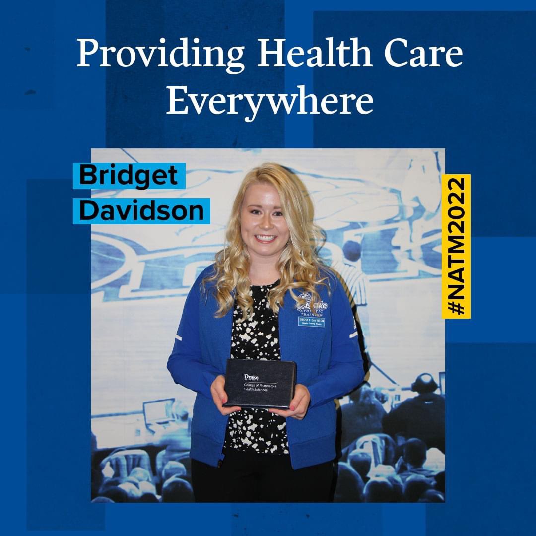 Drake Athletic Training Program tweet media