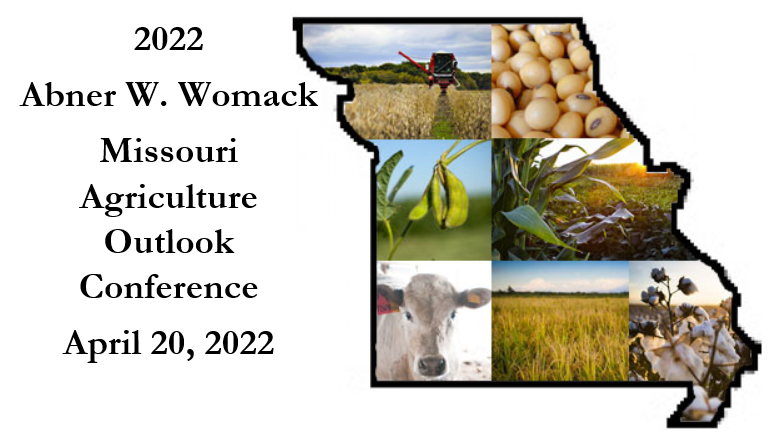Mark your calendars for the 2022 Abner Womack Missouri Agriculture Outlook Conference scheduled for April 20.   
  
This free in-person event hosted by <a href="/FAPRI_MU/">FAPRI-MU</a>  follows the release of the 2022 U.S. agricultural market outlook.   
Registration at mizzou.us/2022WomackConf…
