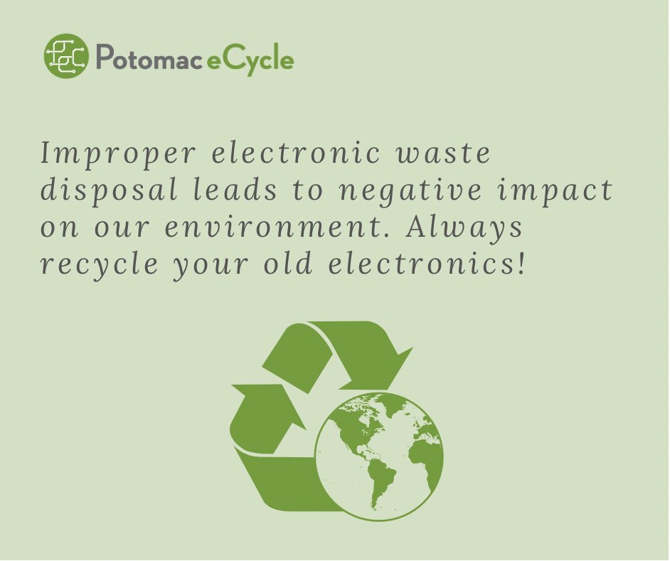 PotomacEcycle's tweet photo. Unfortunately, the disastrous problem of improperly disposed of e-waste is expected to worsen. In fact, by 2030 (and possibly sooner), global electronic waste tonnage will likely surpass 80 billion. 
https://t.co/OXGcYMMi8P
#ewaste https://t.co/da78jHfsNF