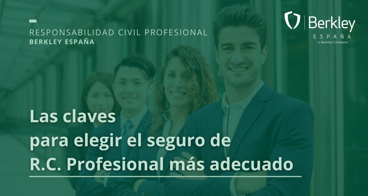 "Las claves para elegir el seguro de Responsabilidad Civil Profesional más adecuado".

Puedes leer el artículo completo en este enlace:
👉🏼ow.ly/X1Xh50ItRu5

#Berkley #BerkleyEspaña #Insurance #Seguros #RC #RCProfesional
