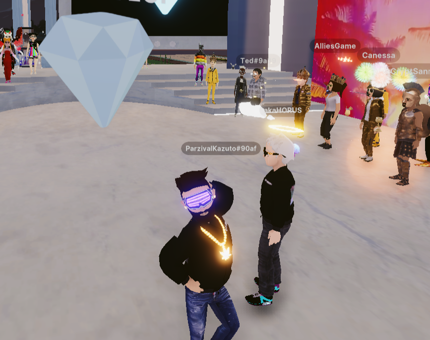 KAZUTOkickz's tweet photo. Thank you everyone for the great experience and great hang outs this weekend at #MVFW22 💜 You all made it so special and welcome to all the new KAZUTO fam!! 💎

Just wanna give a HUGE special shoutout to a few people: @PangeaDAO @Meta1Designs @MetaPartyDCL @DCLBabyDolls 💜 https://t.co/6q4HeTpR0s