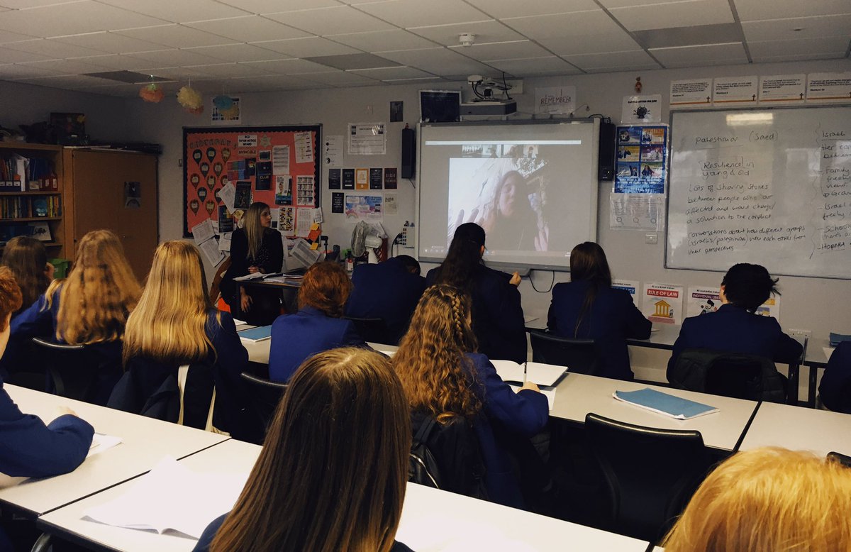 Today some of our Y9 pupils took part in an inspiring workshop led by <a href="/ItmakesSNS/">🕊️SNS</a> to deepen their understanding of the Israeli/Palestinian conflict as part of our ‘Religion &amp; Conflict’ unit. 

Huge thanks to Mrs H for organising - a privilege our pupils were so grateful for! 🙌🏼