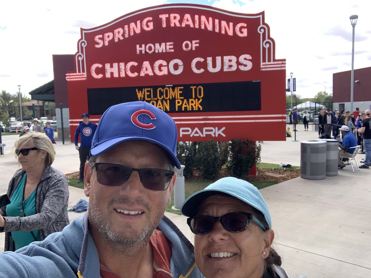 vankrvers's tweet photo. Great day for Spring Training baseball with @runner2655 https://t.co/zYik6DTp8X