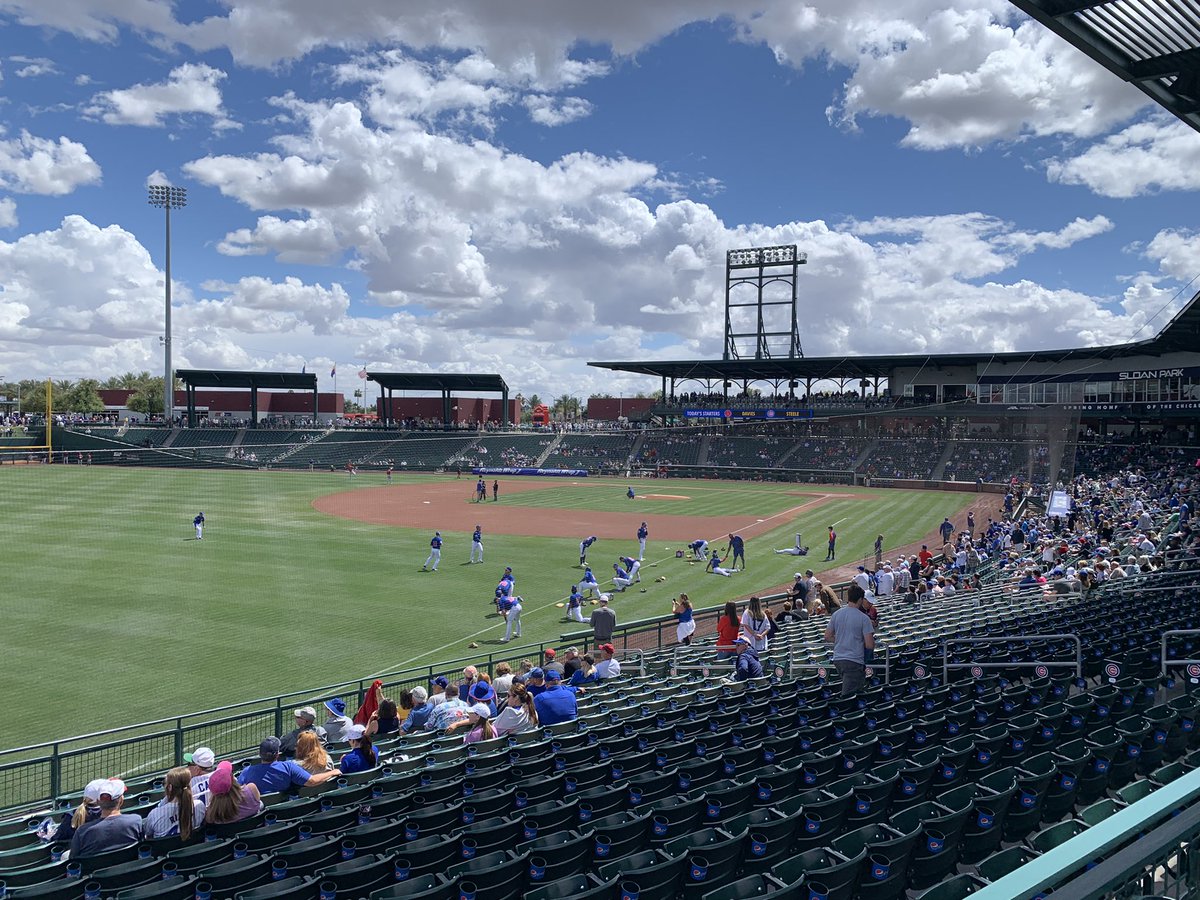 vankrvers's tweet photo. Great day for Spring Training baseball with @runner2655 https://t.co/zYik6DTp8X